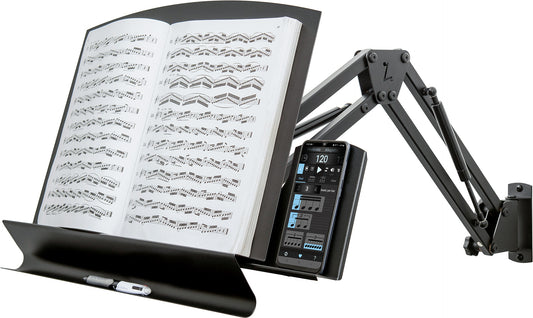 Levit Stand - Wall Mounted Adjustable Music Stand